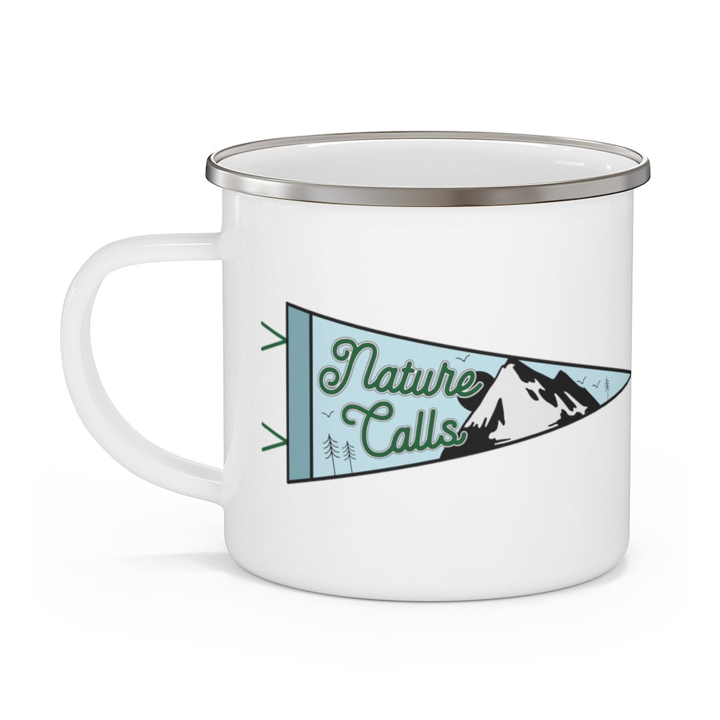 Nature Calls Enamel Mug