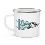 Load image into Gallery viewer, Nature Calls Enamel Mug
