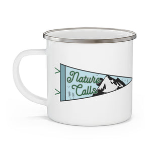 Nature Calls Enamel Mug