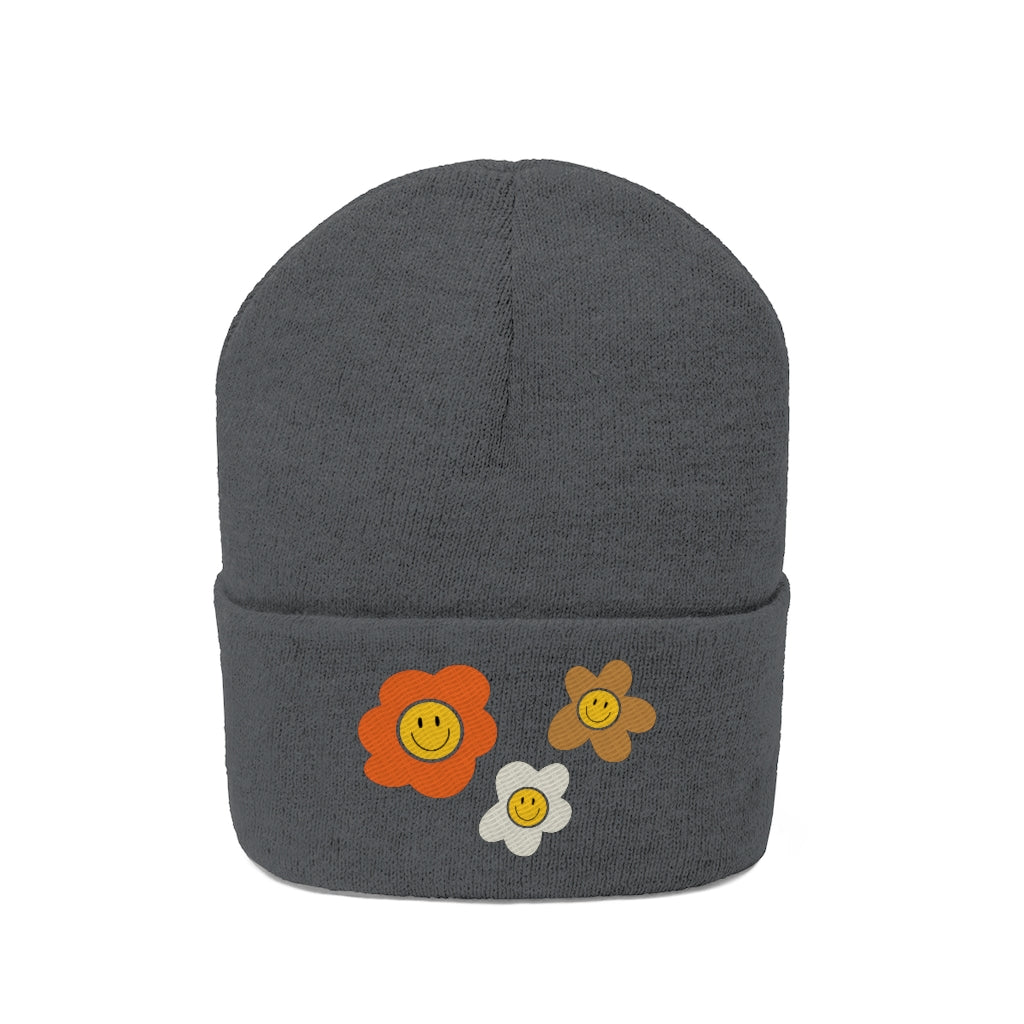 Happy Flower Beanie