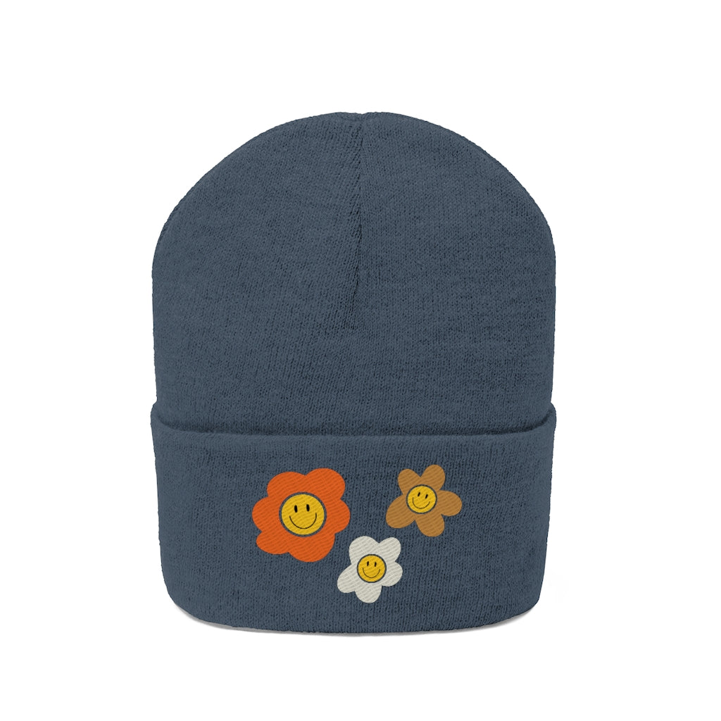 Happy Flower Beanie