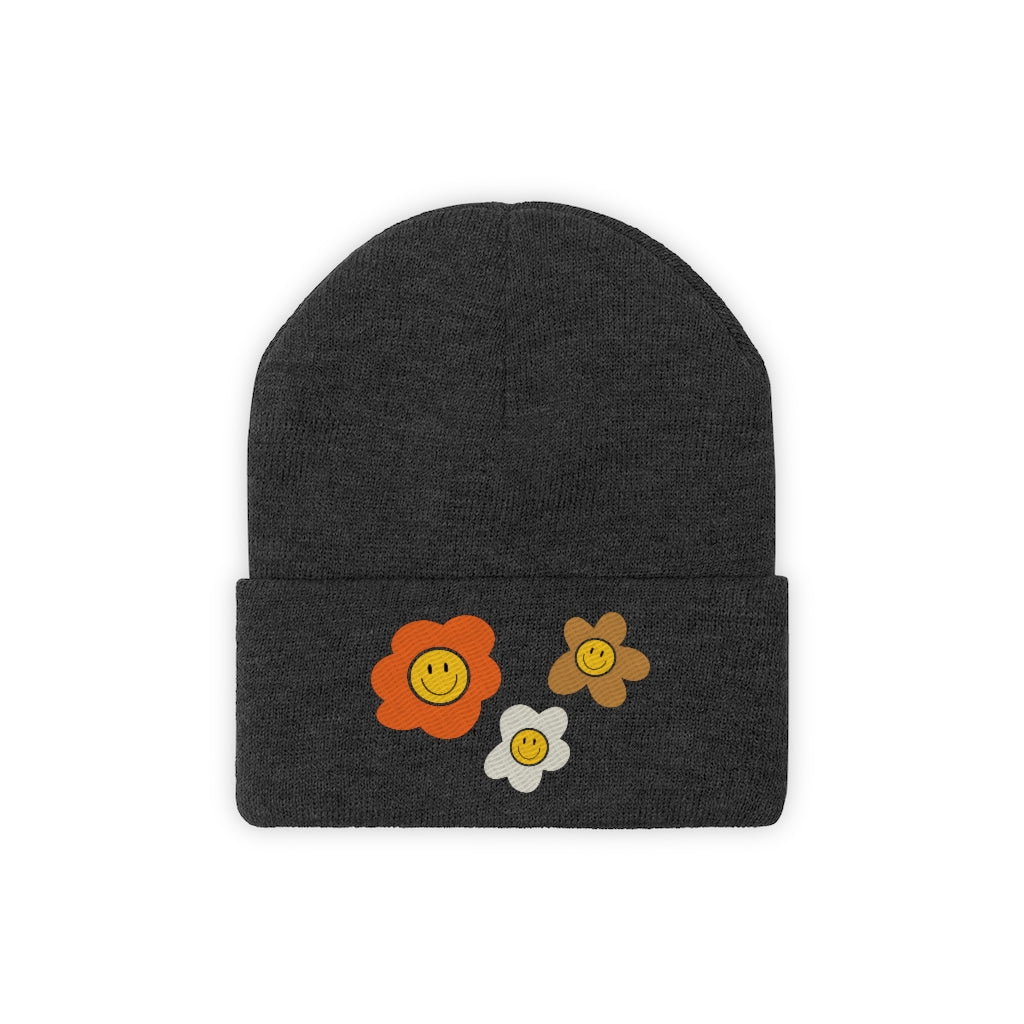 Happy Flower Beanie