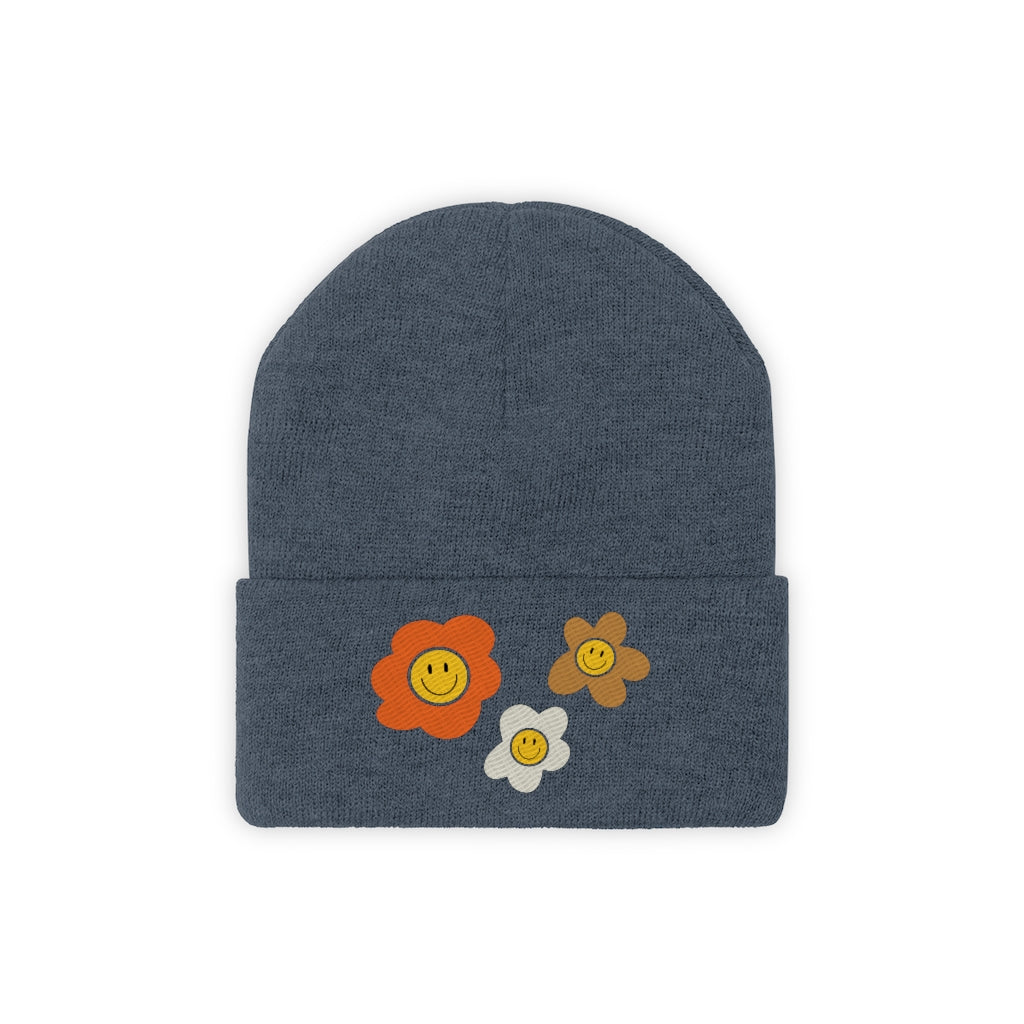 Happy Flower Beanie