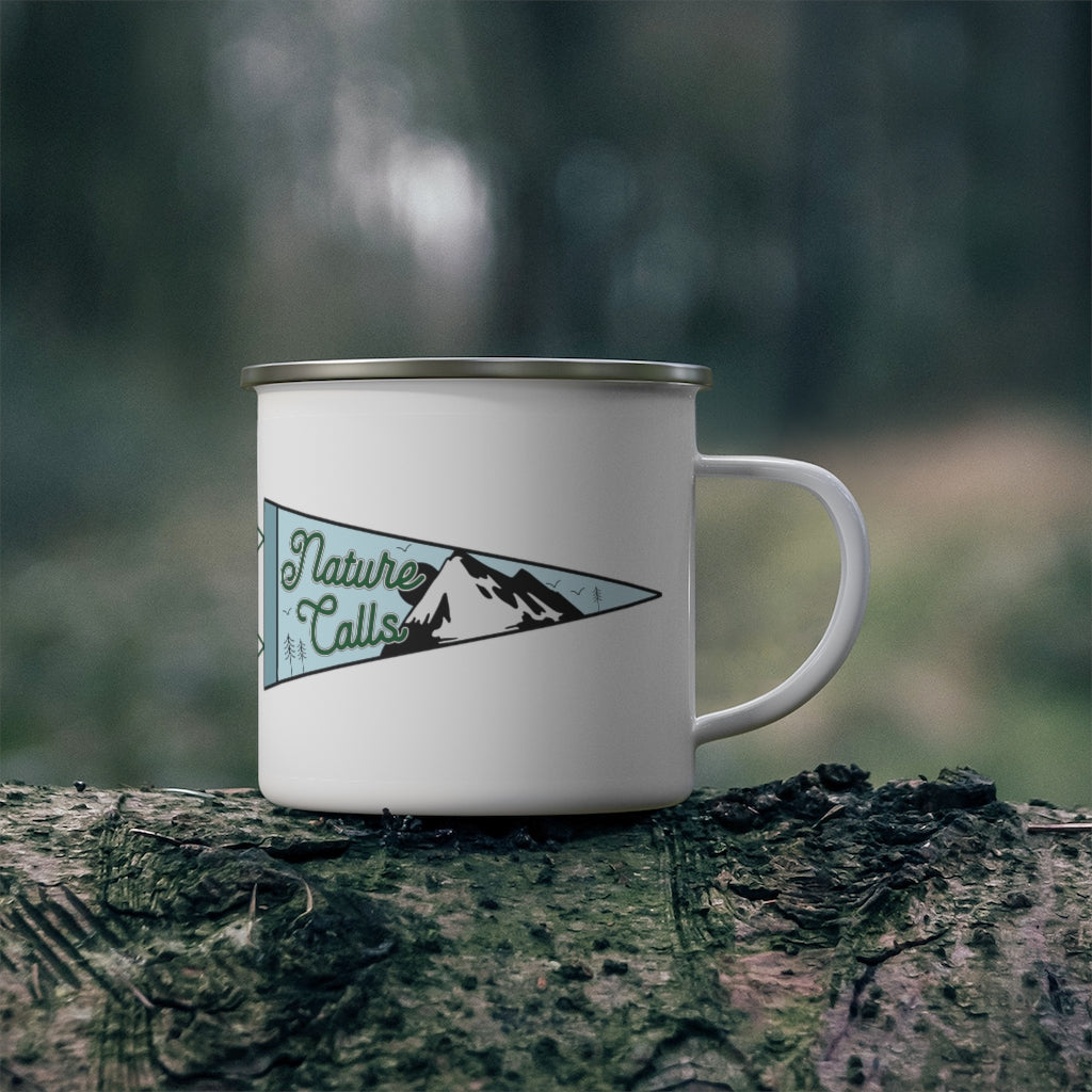 Nature Calls Enamel Mug