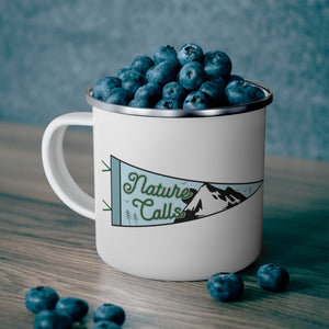 Nature Calls Enamel Mug