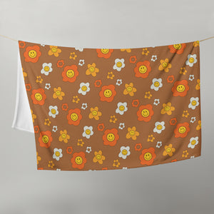 Happy Flowers Blanket