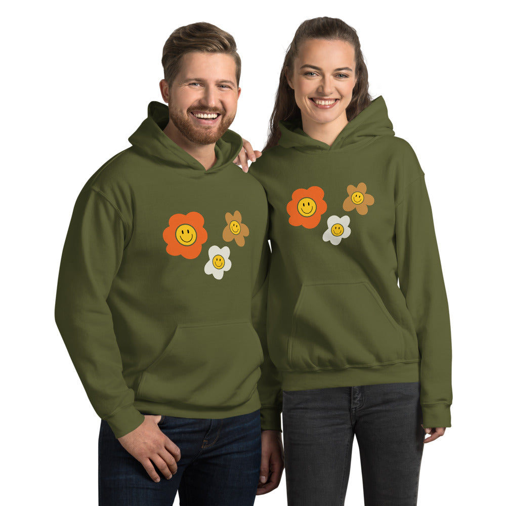 Happy Flowers Heavy Sweatshirt